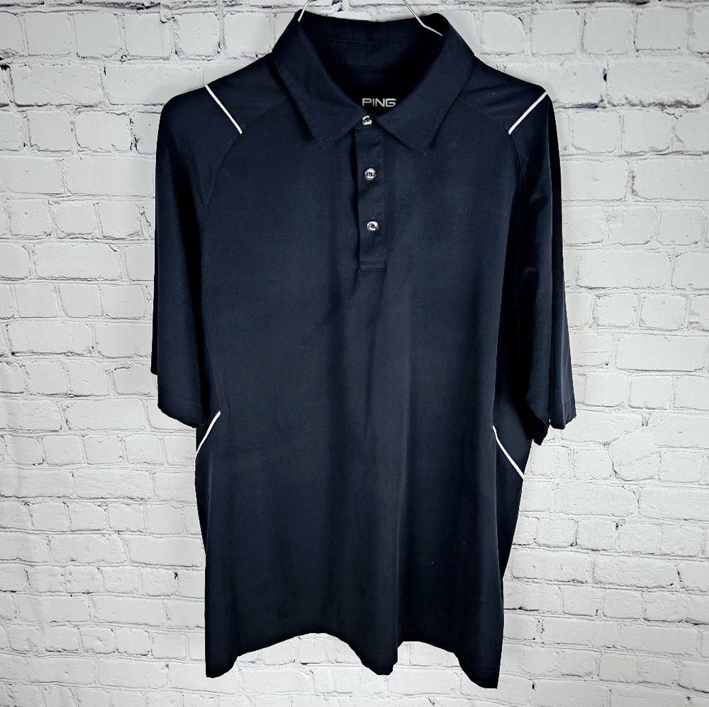 PING | quick dry stretch golf polo shirt